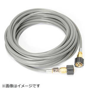 中部高圧ホース アイリスオーヤマ SBT-512N・SBT-513専用 交換用ライトグレーホース15M L03RR15MS