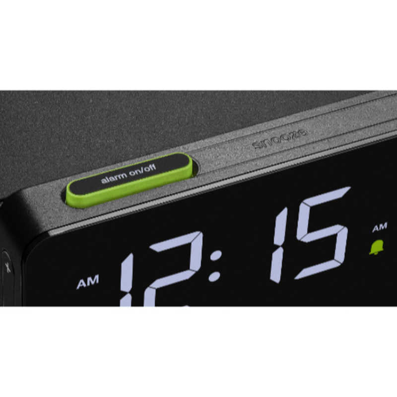 ブラウン　BRAUN ブラウン　BRAUN Digital Alarm Clock Qiワイヤレス受電(並行輸入品) BC21B BC21B