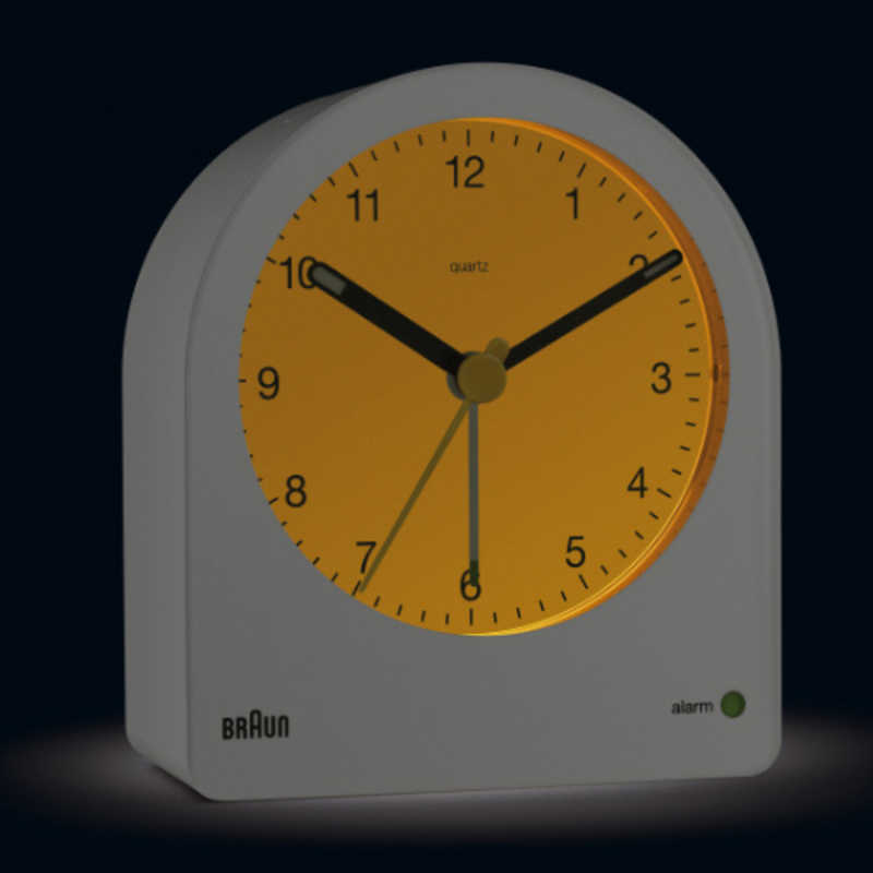 BRAUN BRAUN Analog Alarm Clock BC22W BC22W