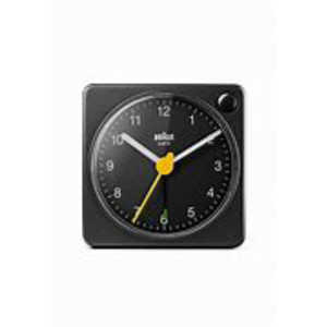 ＜コジマ＞ BRAUN Analog Alarm Clock (並行輸入品) ブラック クロ BC02XB画像