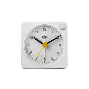 BRAUN Analog Alarm Clock (並行輸入品) ホワイト BC02XW