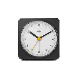 BRAUN Analog Alarm Clock BC03BW