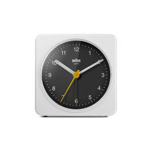 BRAUN Analog Alarm Clock BC03WB