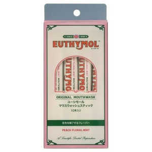 銀座ステファニー EUTHYMOL(ユーシーモール) マウスウォッシュスティック10ml×10本 銀座ステファニー EUTHYMOL(ユーシーモール) マウスウォッシュスティック10ml×10本