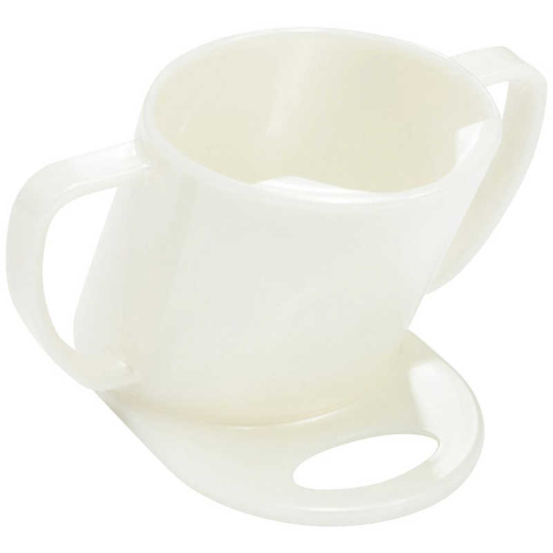 T＆M T＆M 飲みやすい・飲ませやすいカップ ホワイト お椀 介護用  