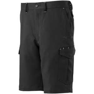 ミズノ ワークハーフパンツ(通年向け／制電素材)[ユニセックス] L 09：ブラック F2JF219109