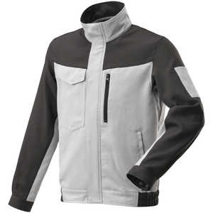 ミズノ ワークジャケット(春夏向け) ［ユニセックス］ M 73：チャコールグレー×ベイパーシルバー F2JEA18373