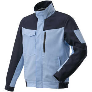 ミズノ ワークジャケット(春夏向け) ［ユニセックス］ M 82：ネイビー×サックス F2JEA18382