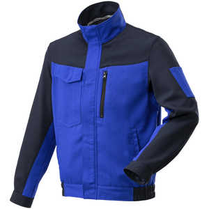 ミズノ ワークジャケット(春夏向け) ［ユニセックス］ M 87：ネイビー×ブルー F2JEA18387