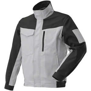 ミズノ ワークジャケット(通年向け) ［ユニセックス］ 4XL-8 73：チャコールグレー×ベイパーシルバー F2JEA18673