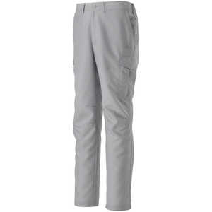 ミズノ ワークパンツ(樹脂ファスナー／春夏素材)[ユニセックス] 3XL-8 04：ベイパーシルバー F2JF218204