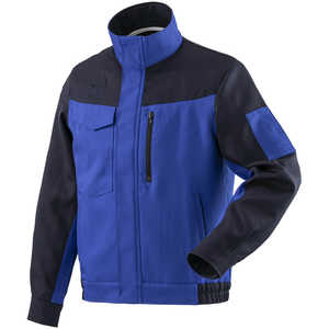 ミズノ ワークジャケット(通年素材) ［ユニセックス］ 6XL-8 87：ネイビー×ブルー F2JE018687