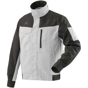 ミズノ ワークジャケット(春夏向け) ［ユニセックス］ 6XL-8 73：チャコールグレー×ベイパーシルバー F2JE018373