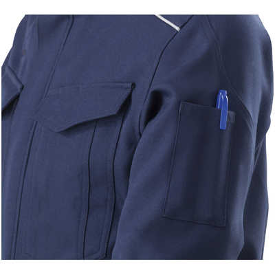 ミズノ　ワークジャケット(通年素材) ［ユニセックス］ 8XL-8 14：ネイビー　F2JE858214 ミズノ ワークジャケット(通年素材) ［ユニセックス］ 6XL-8 14