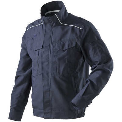 ミズノ　ワークジャケット(春夏素材)［ユニセックス］ 8XL-8 14：ネイビー　C2JE818214 ミズノ ワークジャケット(春夏素材)［ユニセックス］ 8XL-8 14