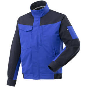 ミズノ ワークジャケット(難燃・通年向け) ［ユニセックス］ XL 87：ネイビー×ブルー F2JEA19187