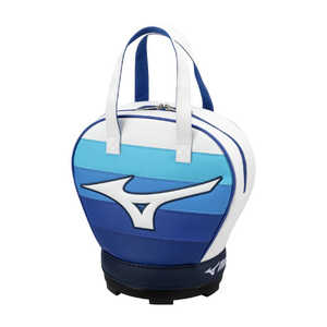 ミズノ Tour Ball Bag ホワイト×ブルー 5LGD251301_25SS ミズノ Tour Ball Bag ホワイト×ブルー 5LGD251301_25SS
