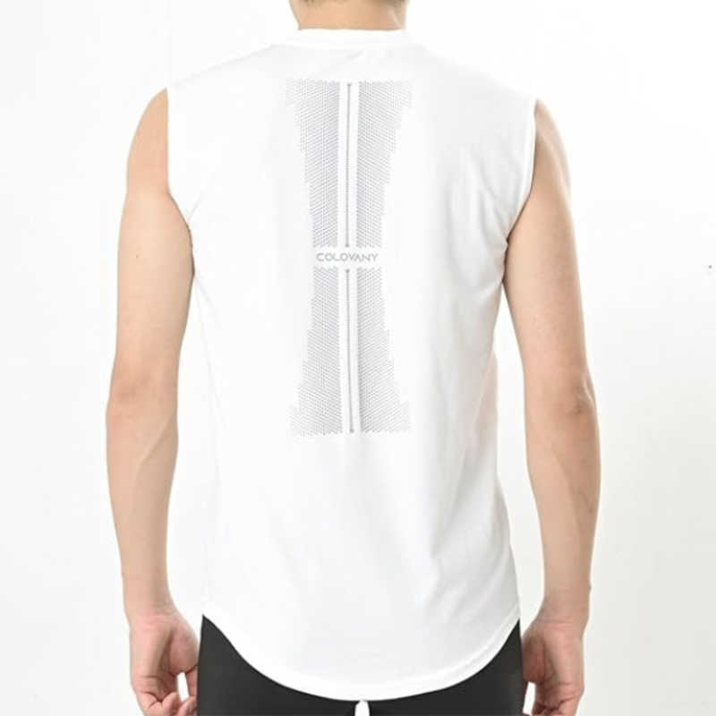 アレス アレス コロバニィ Vネック アンダーノースリーブシャツ 1枚 Sサイス ホワイト 110002S 110002S