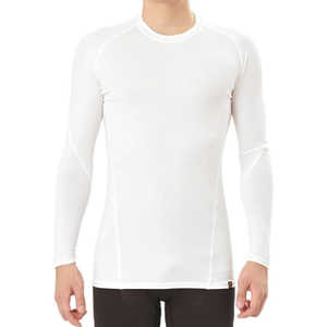 アレス コロバニィ アンダーロングスリーブシャツ 1枚 Sサイズ ホワイト 114002S