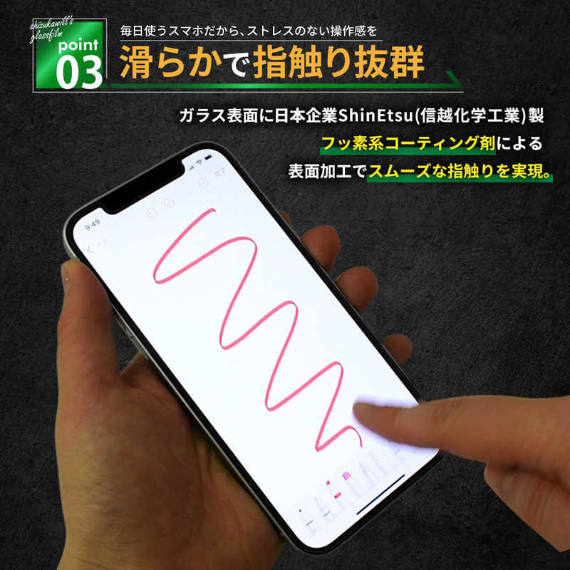 SHIZUKAWILL SHIZUKAWILL Xperia 1 SO-03L SOV40 アンチグレア 全面保護 ガラスフィルム SOX1ANGLBK SOX1ANGLBK