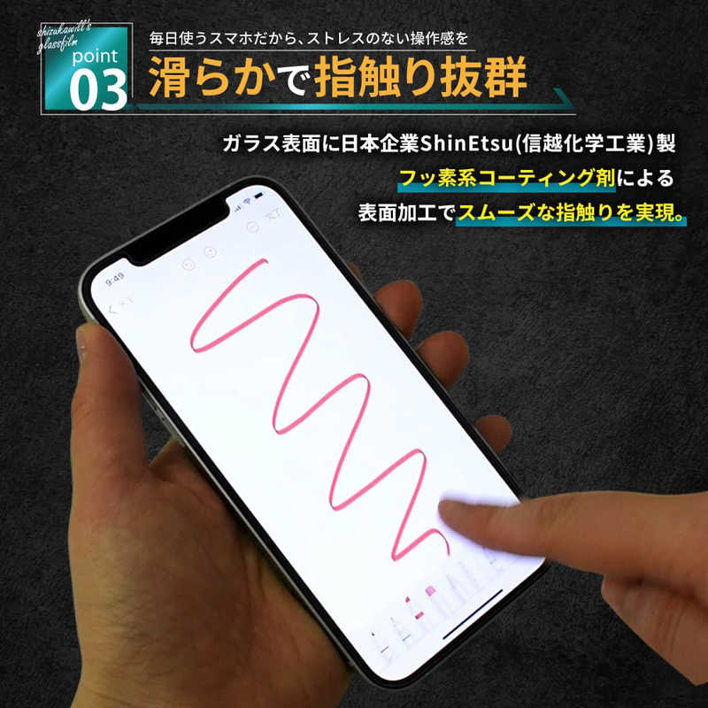 SHIZUKAWILL SHIZUKAWILL AQUOS sense3 SH-02M SHV45 全面保護 ガラスフィルム SHAQSE3GLPI SHAQSE3GLPI