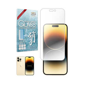 SHIZUKAWILL iPhone14 Pro Max フィルム ガラスフィルム アンチグレア 反射防止 スムースタッチ 1枚入り APIP14PMANGL