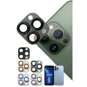 SHIZUKAWILL iPhone13 Pro / 13 Pro Max カメラレンズ 保護ガラスフィルム APIP13PRFGNGL