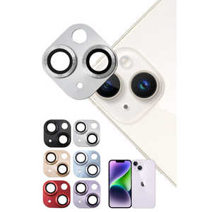 SHIZUKAWILL iPhone14 / 14 Plus カメラレンズ 保護カバー ガラスフィルム APIP14RFSIGL