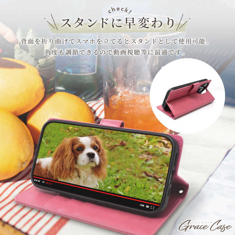 SHIZUKAWILL SHIZUKAWILL iPhone X 手帳型 グレイスケース APIPXSADR APIPXSADR