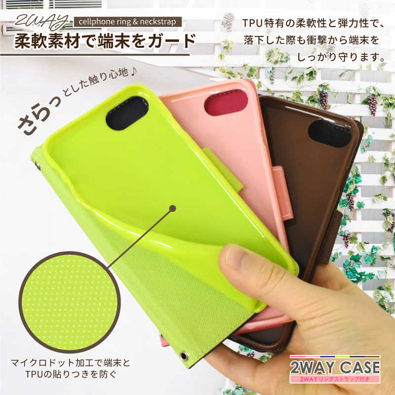 SHIZUKAWILL SHIZUKAWILL Google Pixel3a 2WAYストラップ付 手帳型 GOPI3ABL GOPI3ABL
