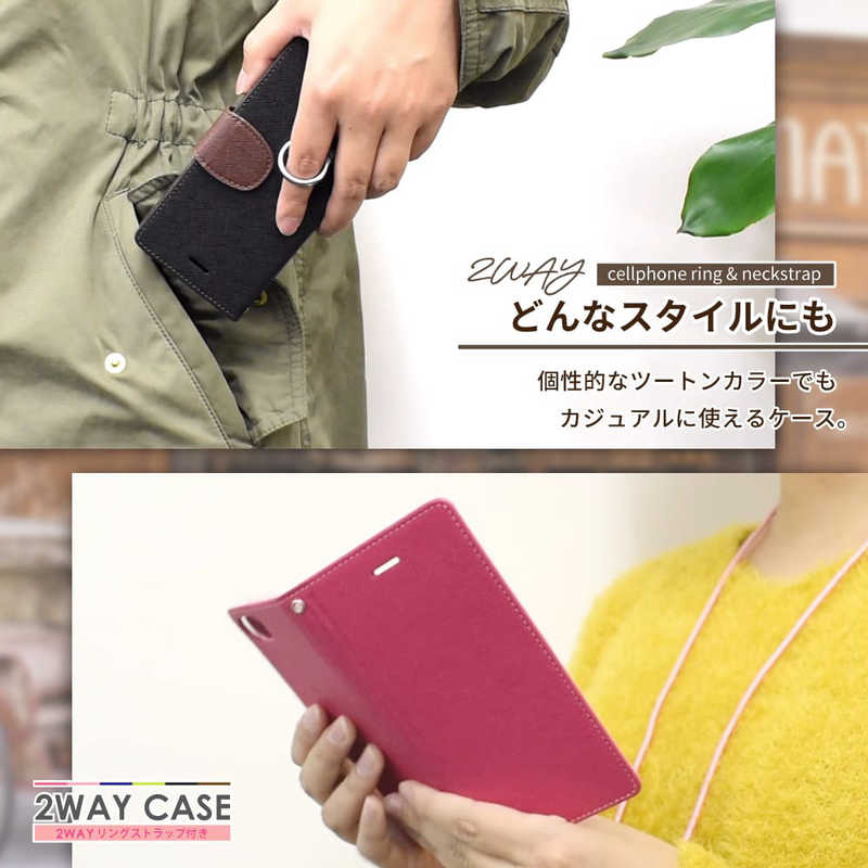 SHIZUKAWILL SHIZUKAWILL Google Pixel3a 2WAYストラップ付 手帳型 GOPI3ABL GOPI3ABL