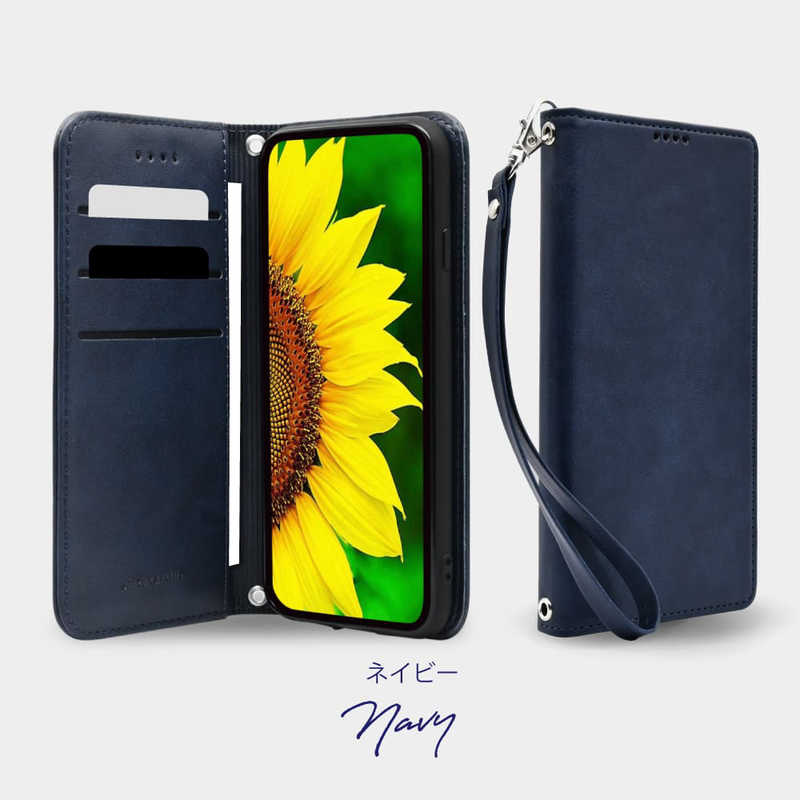 SHIZUKAWILL SHIZUKAWILL iPhone XR 手帳型 ケース カバー 本革調 レザーケース ダークブラウン APIPXRDBR APIPXRDBR