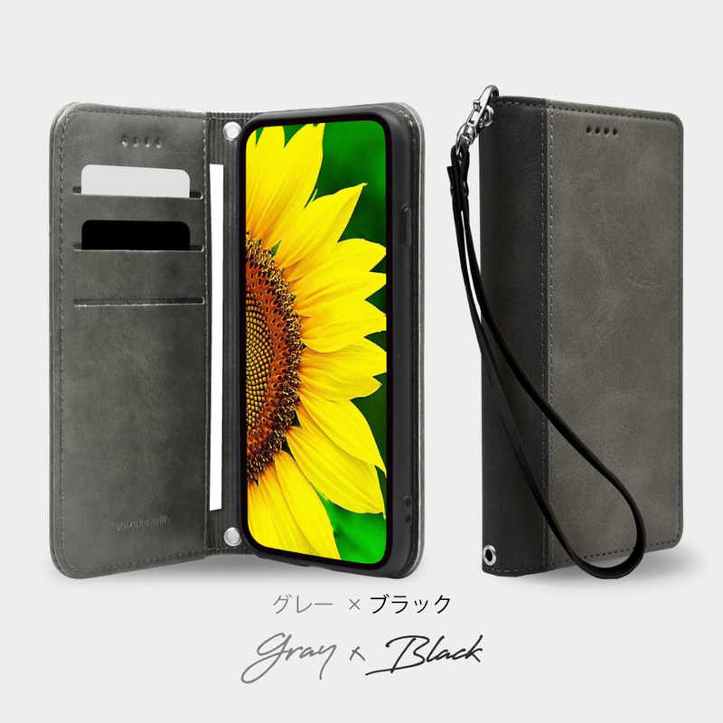 SHIZUKAWILL SHIZUKAWILL Xperia 8 手帳型 本革調ケース ライトブラウン SOX8LBR SOX8LBR