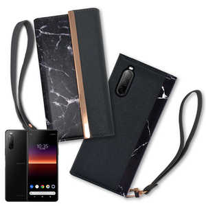 shizukawill Xperia 10 ii �蒠�^ �P�[�X �A�C�t�@���f�X�g���b�v�z�[���t �u���b�N SOX10M2CABK