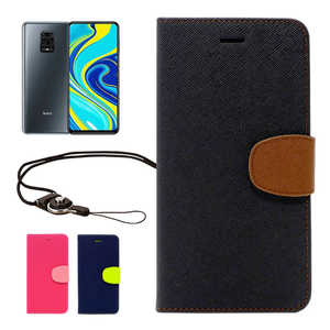 shizukawill Xiaomi Redmi Note 9S 2WAYストラップ付 手帳 Shizukawill ブラック XIRN9SBK shizukawill Xiaomi Redmi Note 9S 2WAYストラップ付 手帳 Shizukawill ブラック XIRN9SBK