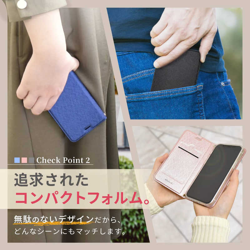 SHIZUKAWILL SHIZUKAWILL OPPO Reno3 A 手帳型 スリム手帳 Shizukawill ローズピンク OPR3ASLROPI OPR3ASLROPI