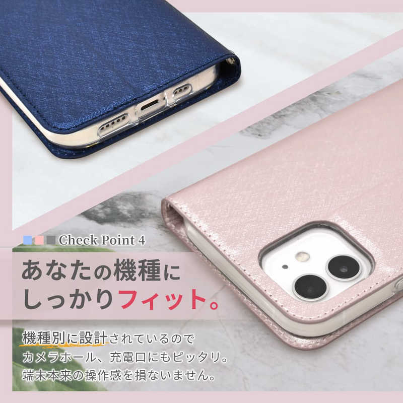 SHIZUKAWILL SHIZUKAWILL OPPO Reno3 A 手帳型 スリム手帳 Shizukawill ローズピンク OPR3ASLROPI OPR3ASLROPI