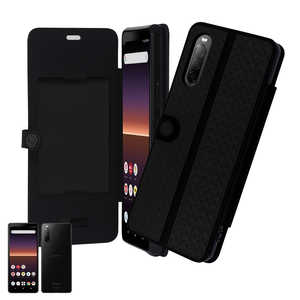 SHIZUKAWILL Xperia10II 手帳型 ケース 彩メッシュ ブラック SOX10M2MBK SHIZUKAWILL Xperia10II 手帳型 ケース 彩メッシュ ブラック SOX10M2MBK