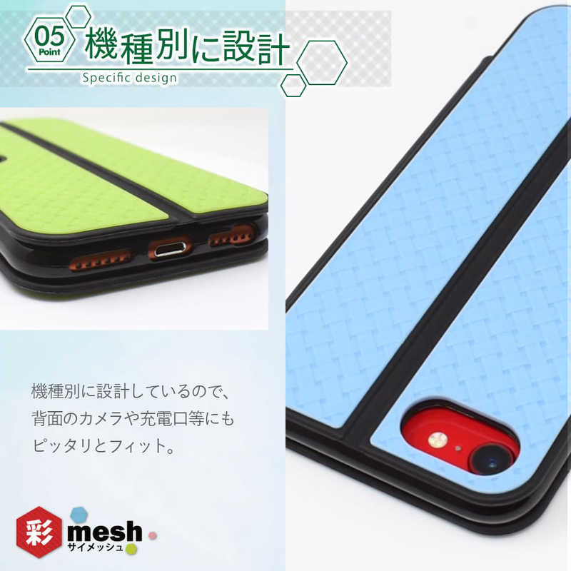 SHIZUKAWILL SHIZUKAWILL Galaxy A21 SC-42A SCV07 手帳型 サイメッシュ Shizukawill ブルー SAGAA21MBL SAGAA21MBL