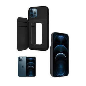 shizukawill iPhone 12 Pro Max �~���[�P�[�X �A�C�i �u���b�N APIP12PMAYBK