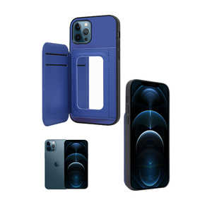 shizukawill iPhone 12 Pro Max �~���[�P�[�X �A�C�i �u���[ APIP12PMAYBL