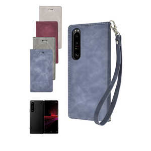 SHIZUKAWILL Xperia 1 iii 手帳型 ケース アイファンデ2 ブルー SOX1M3IF2BL SHIZUKAWILL Xperia 1 iii 手帳型 ケース アイファンデ2 ブルー SOX1M3IF2BL