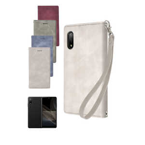 shizukawill Xperia Ace ii 手帳型 ケース アイファンデ2 グレー SOXACE2IF2GR