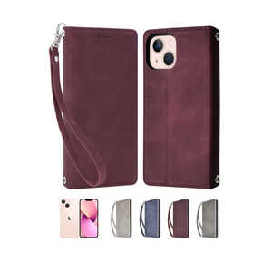 SHIZUKAWILL iPhone13 mini 手帳型 アイファンデ2 スマホケース Crimson クリムゾン色 1個入り APIP13MIF2CR SHIZUKAWILL iPhone13 mini 手帳型 アイファンデ2 スマホケース Crimson クリムゾン色 1個入り APIP13MIF2CR