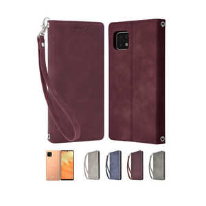 shizukawill AQUOS sense6s / sense6 手帳型 アイファンデ2 Shizukawill クリムゾン SHAQSE6IF2CR