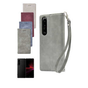 SHIZUKAWILL Xperia 1 iii 手帳型 ケース アイファンデ2 フロスティグレー SOX1M3IF2FG SHIZUKAWILL Xperia 1 iii 手帳型 ケース アイファンデ2 フロスティグレー SOX1M3IF2FG