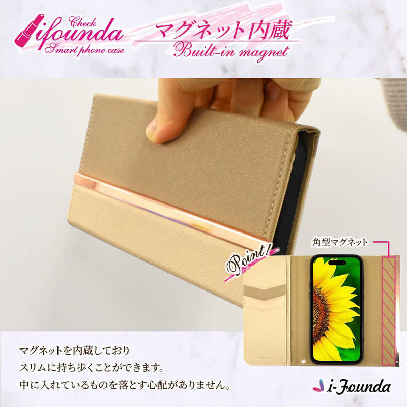 SHIZUKAWILL SHIZUKAWILL Xperia5 iii SO-53B SOG05 アイファンデ ストラップ付 手帳型 ケース ホワイト SOX5M3CAWH SOX5M3CAWH