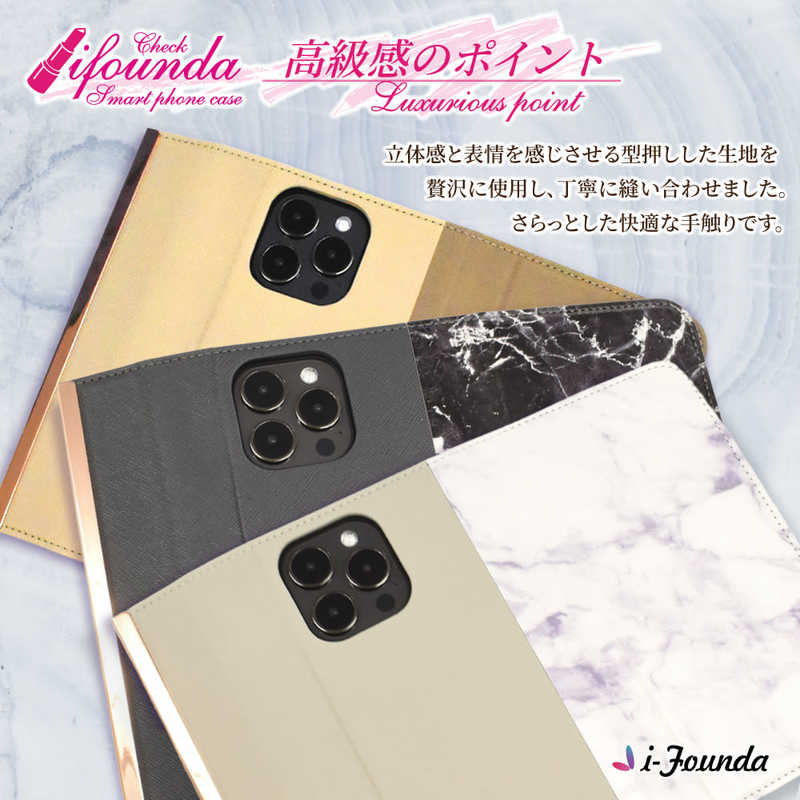 SHIZUKAWILL SHIZUKAWILL Xperia5 iii SO-53B SOG05 アイファンデ ストラップ付 手帳型 ケース ブラック SOX5M3CABK SOX5M3CABK