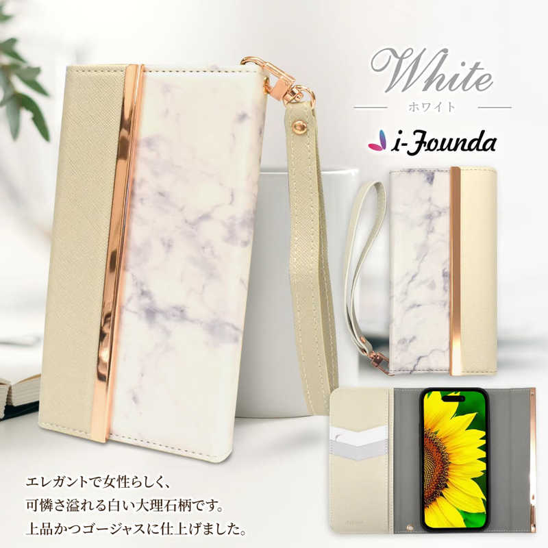 SHIZUKAWILL SHIZUKAWILL Xperia5 iii SO-53B SOG05 アイファンデ ストラップ付 手帳型 ケース ブラック SOX5M3CABK SOX5M3CABK