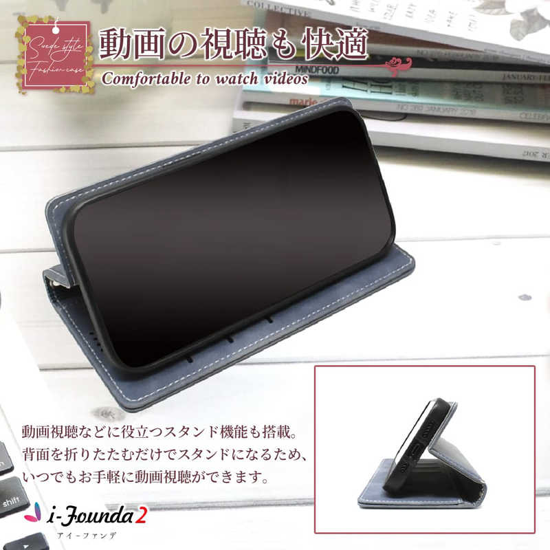 SHIZUKAWILL SHIZUKAWILL Xperia5 iii SO-53B SOG05 アイファンデ2 手帳型 ケース ブルー SOX5M3IF2BL SOX5M3IF2BL